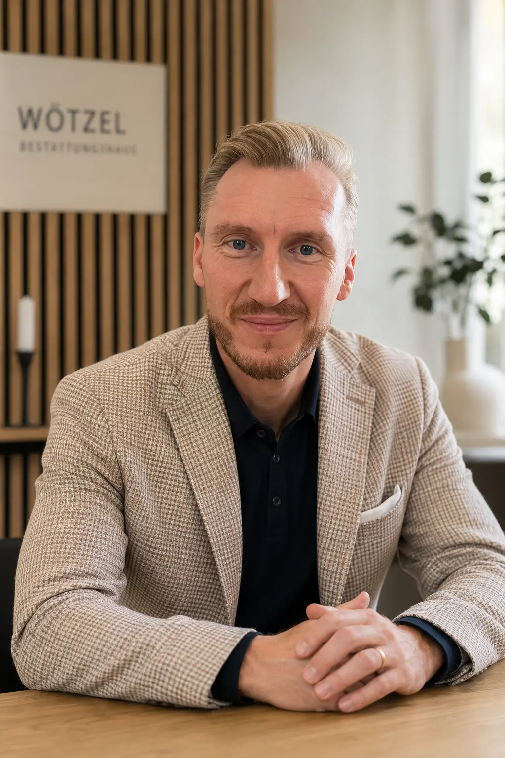 Florian Dreblow, Inhaber des Bestattungshauses Wötzel